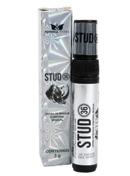 stud 36 plateado