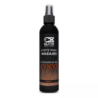 ACEITE PARA MASAJES  MARCA ELIXIR  ROSAS O COCO  250 ML