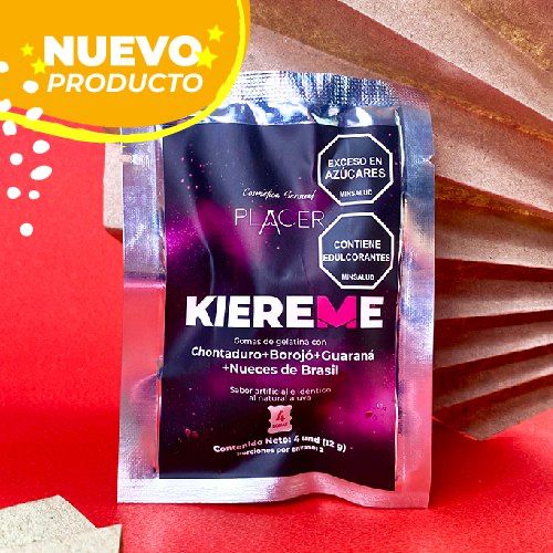 Gomitas Potenciadoras Unisex Kiereme Sobre X4