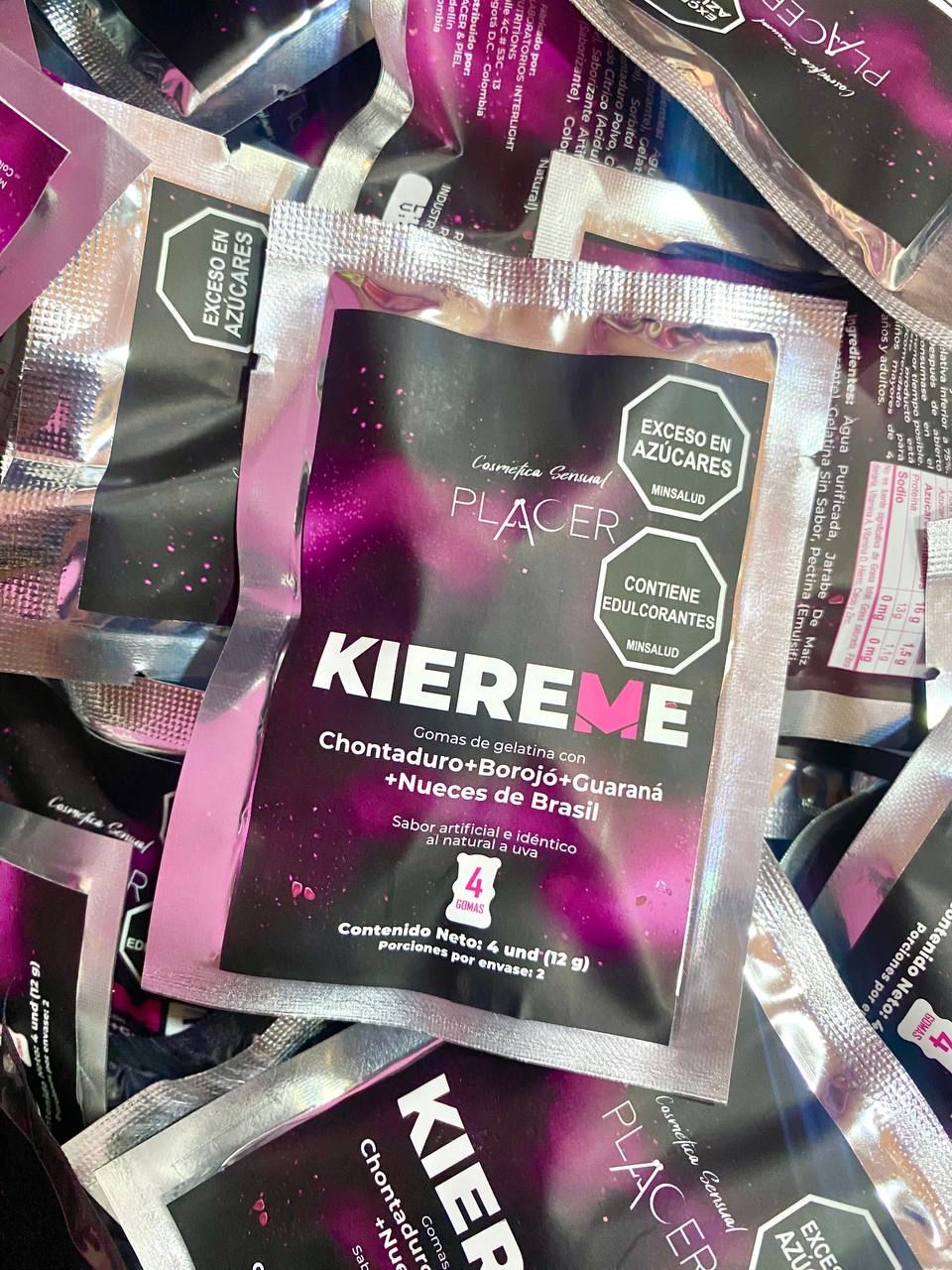 Gomitas Potenciadoras Unisex Kiereme Sobre X4