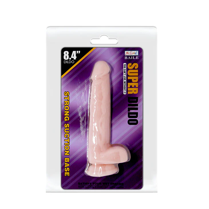 Masturbador Realista Superdildo 8.4" (21.5 cm)