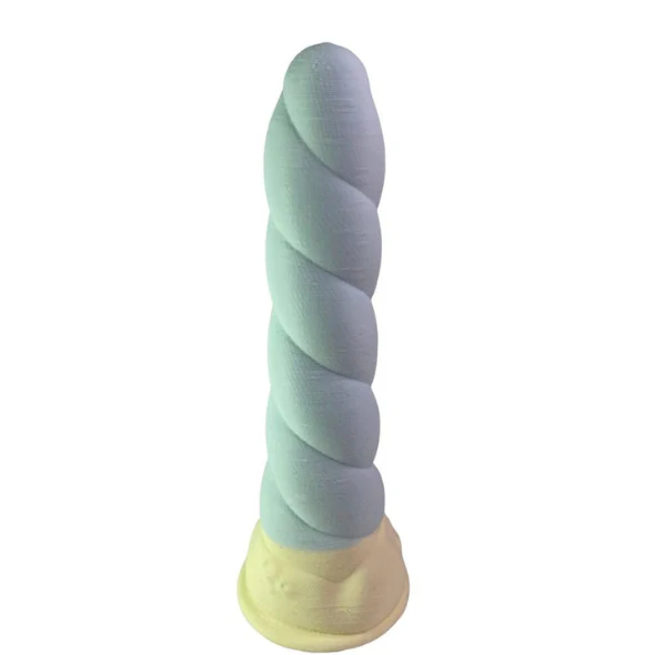 Latin Lover Dildo Unicornio BICOLOR amarillo/azul