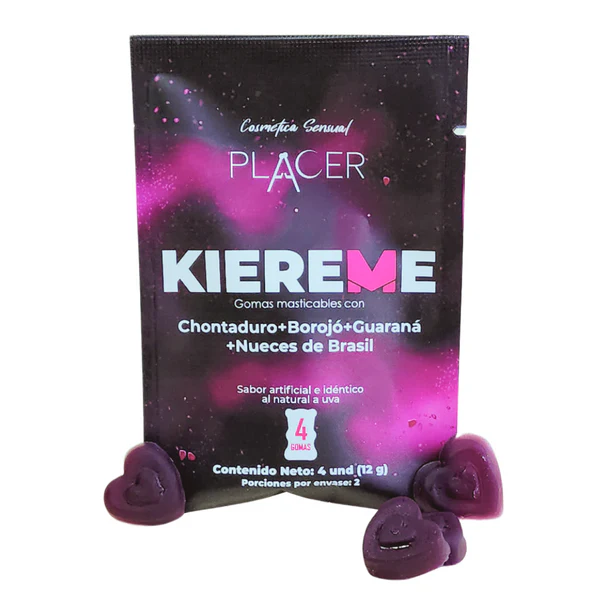 Gomitas Potenciadoras Unisex Kiereme Sobre X4