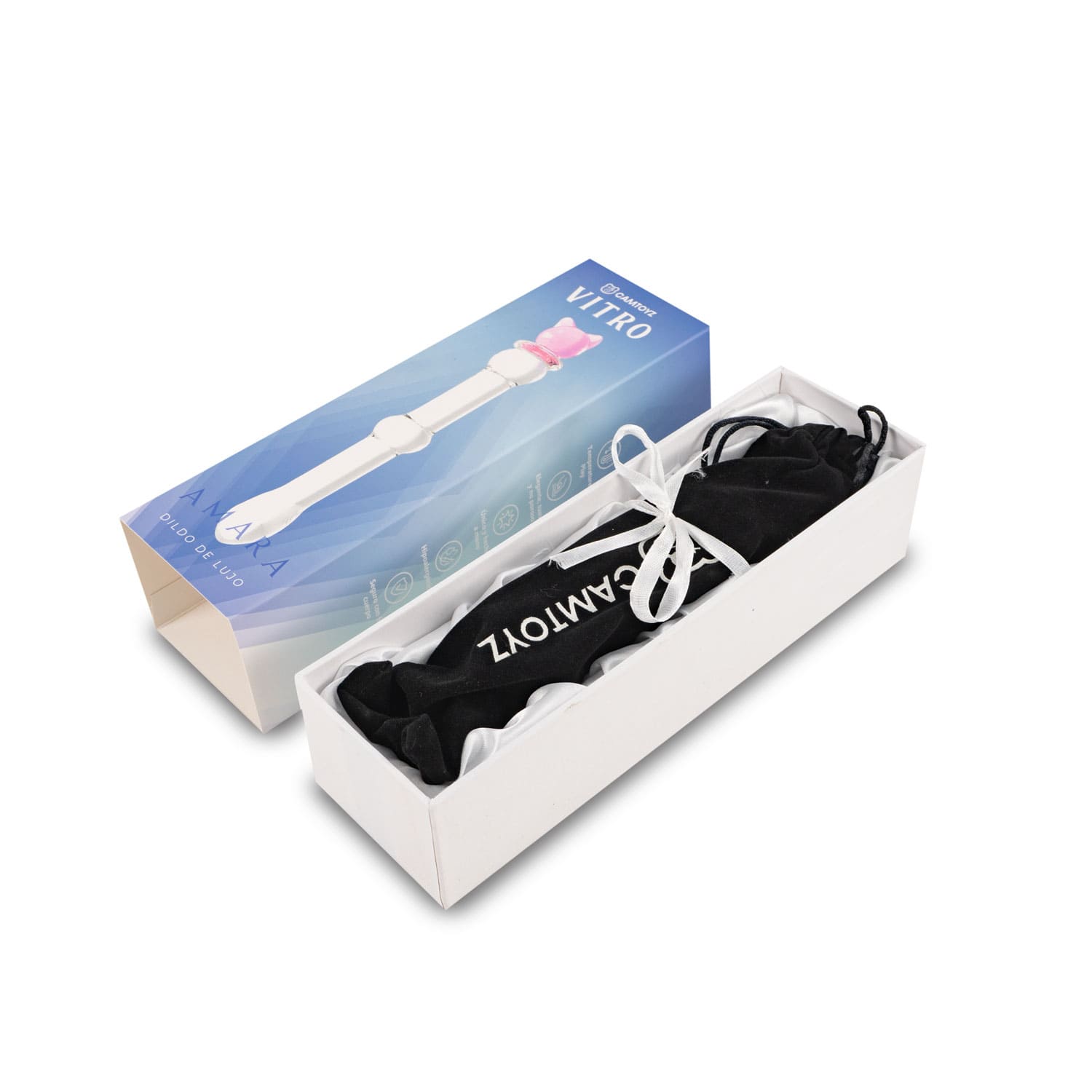 Vitro Dildo de Vidrio Amara 17 cm