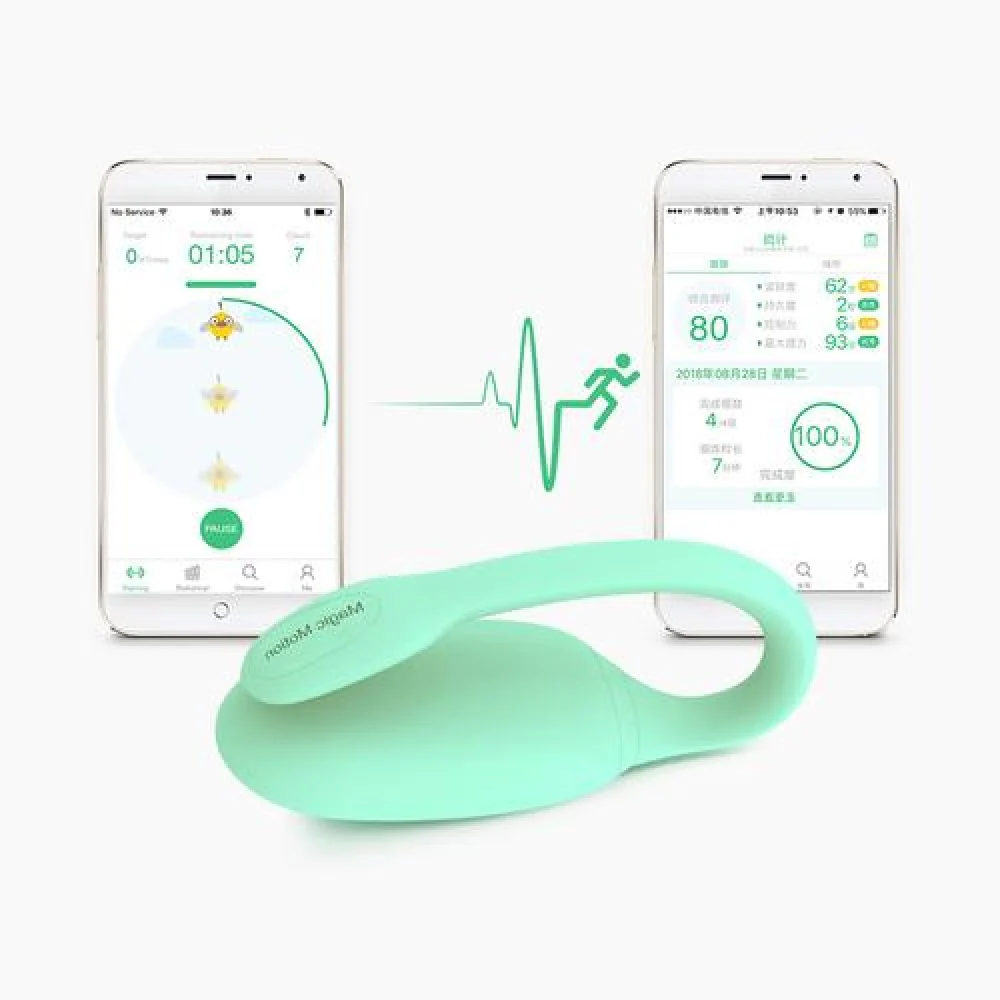 Entrenamiento de suelo pélvico con Control App Kegel Rejuve