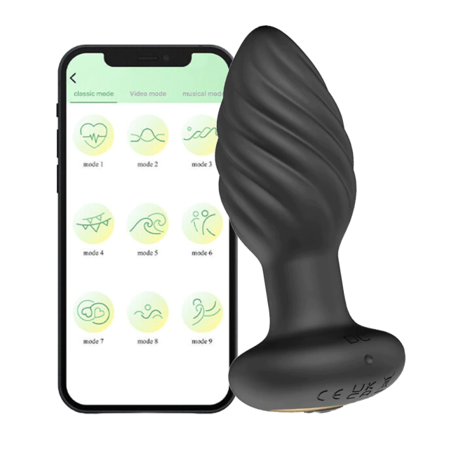 VIBRADOR DARK SWIRL INTERACTIVO APP 