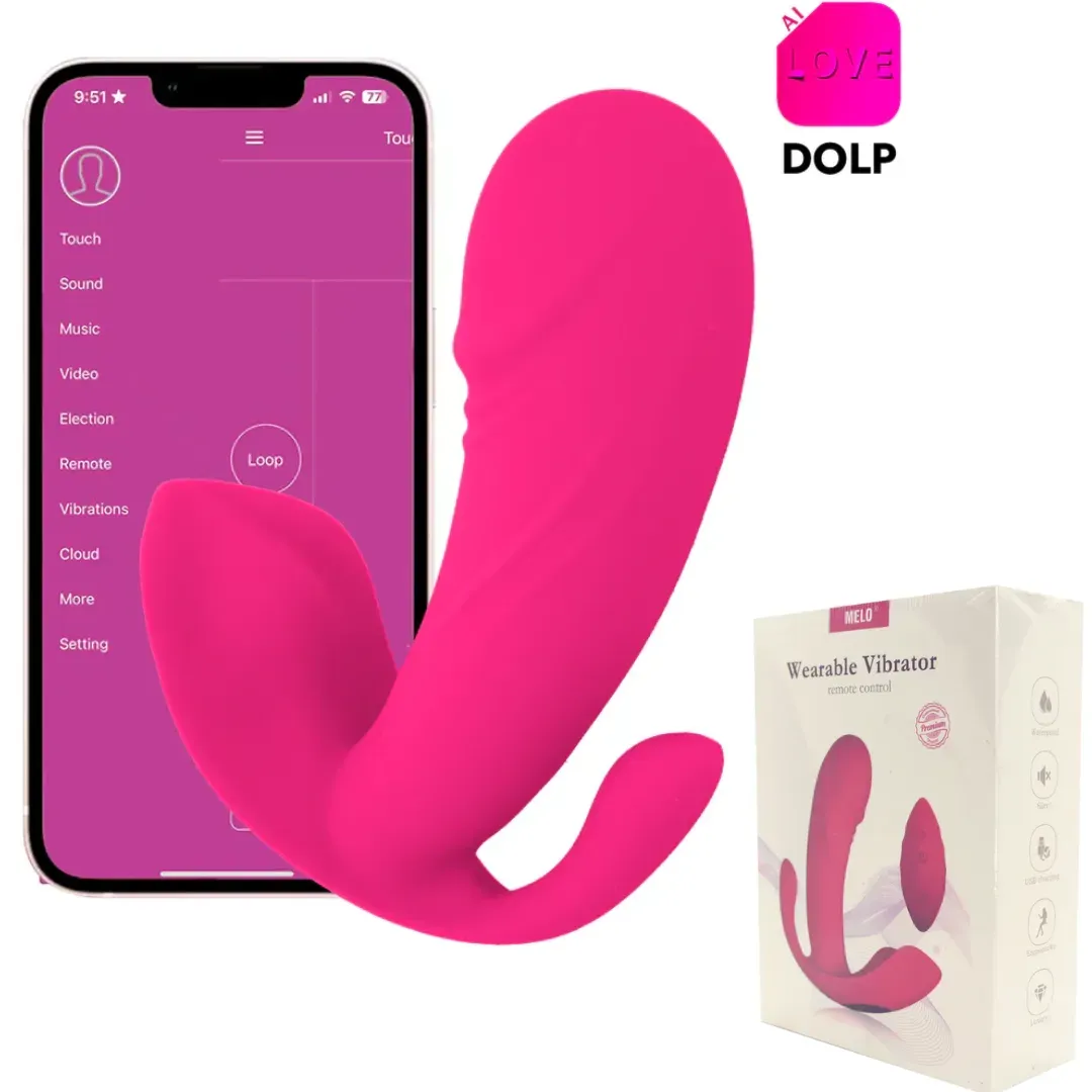 Vibrador Tipo Tanga APP Charlotte