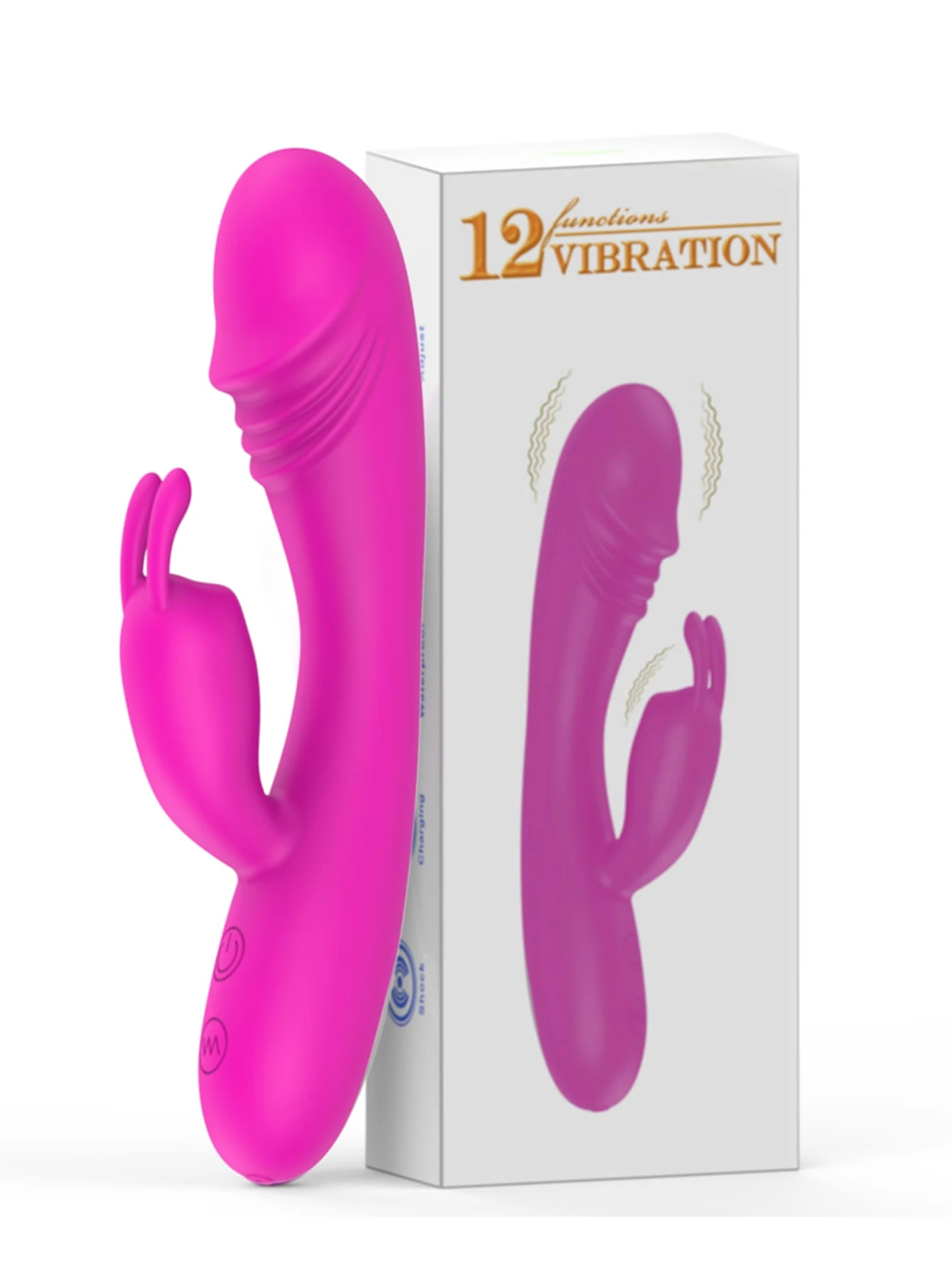 Vibrador Doble Estimulación Tyler Recargable