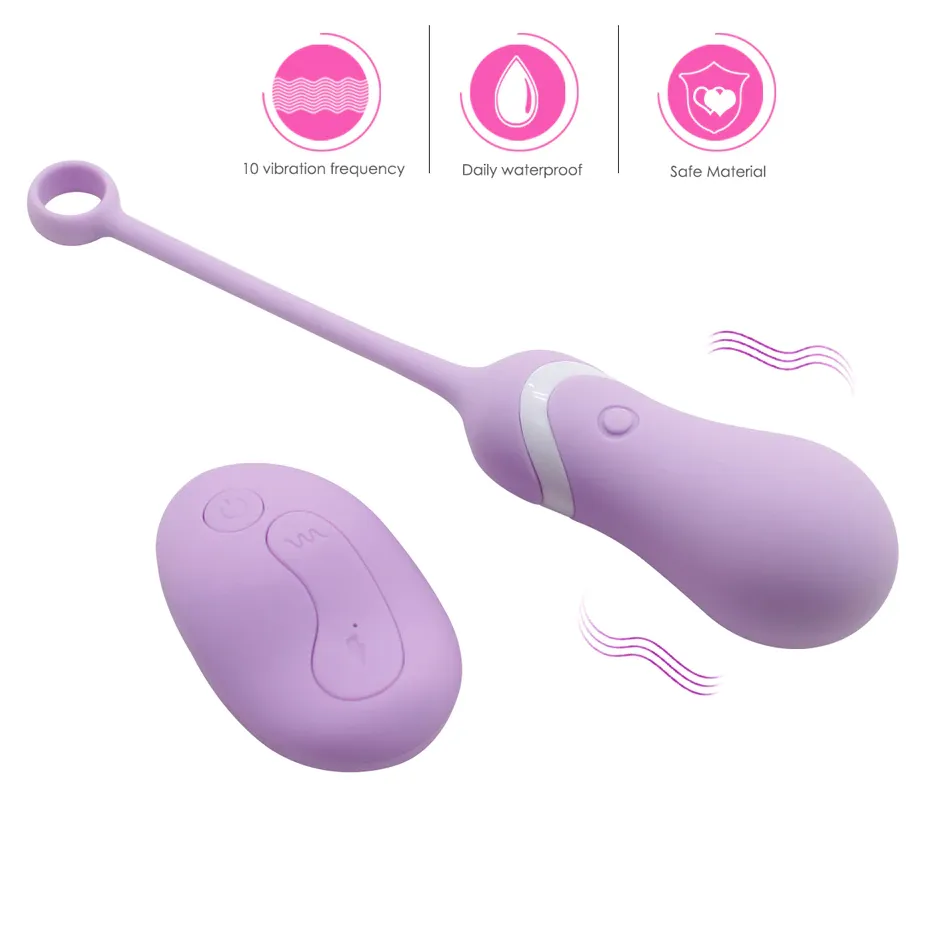 Huevo Vibrador Fiona Morado