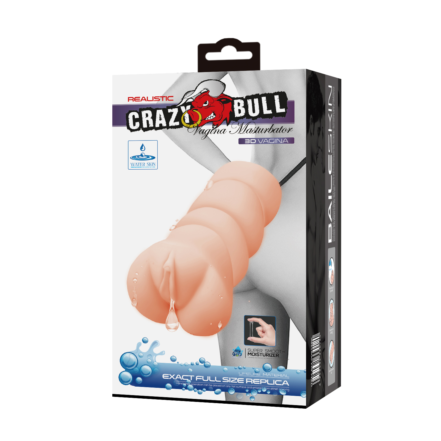 Masturbador de Vagina Realista Crazy Bull