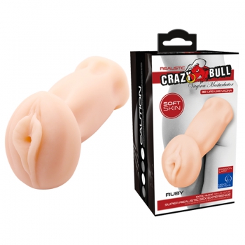 Masturbador Realista Crazy Bull Ruby