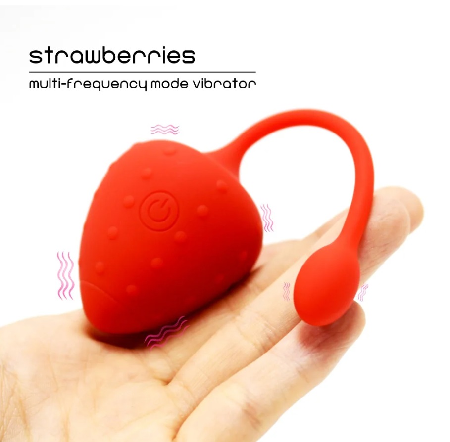 HUEVO VIBRADOR CON APP – FRESA – INTERNACIONAL