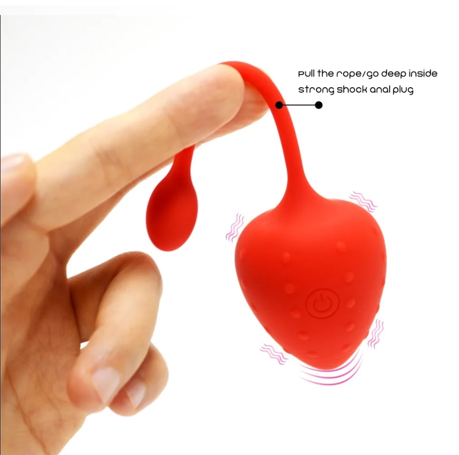 HUEVO VIBRADOR CON APP – FRESA – INTERNACIONAL