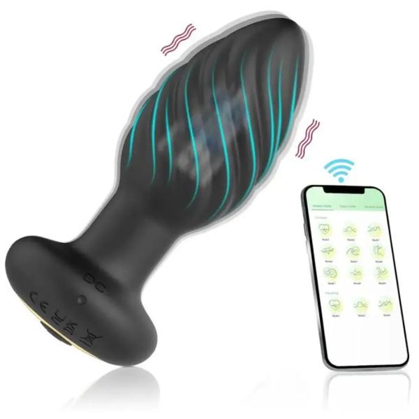 VIBRADOR DARK SWIRL INTERACTIVO APP 