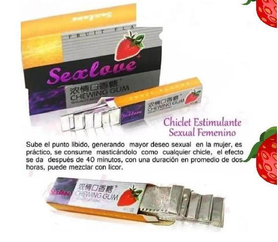 Chicle Sexlove x5 