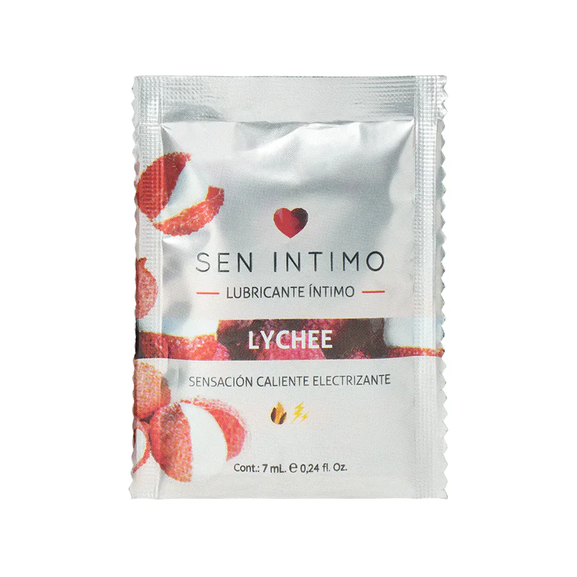 Lubricante Caliente Electrizante Lychee Sachet x 7 ML