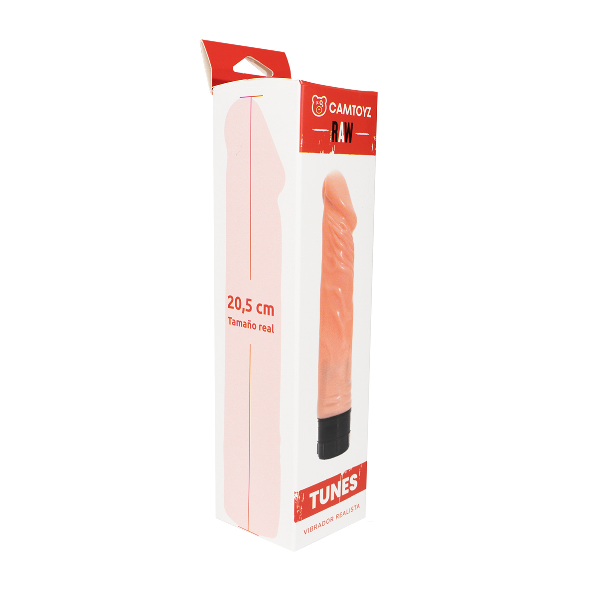 Vibrador Realista Tunes 20.5 cm