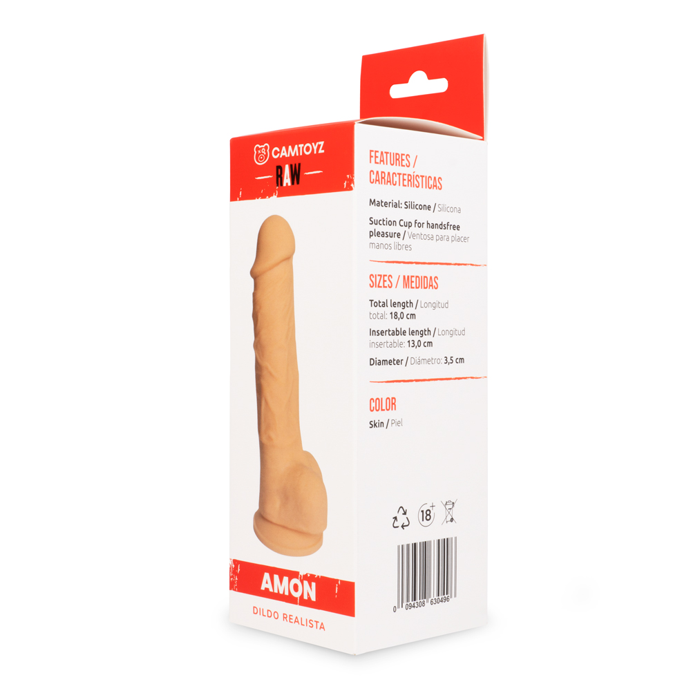 Raw Dildo Realista Amon 18 cm CamToyz
