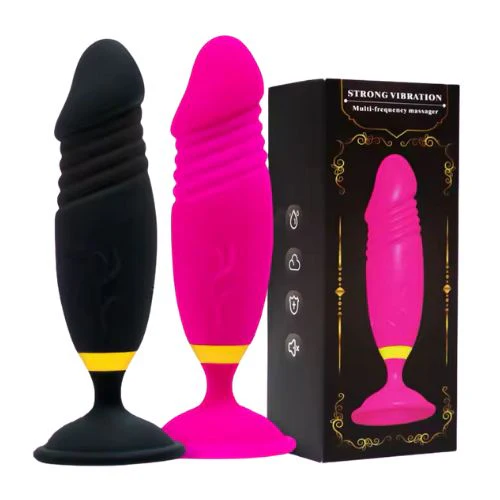 Plug anal con ventosa y empuje
