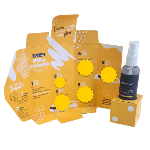 Lubricante Caliente Placer Piña Colada 60ml