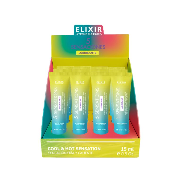 Lubricante 5 Sensaciones Elixir 15ml