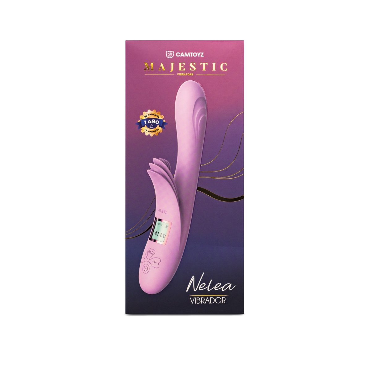 Camtoyz Vibrador Doble Nelea