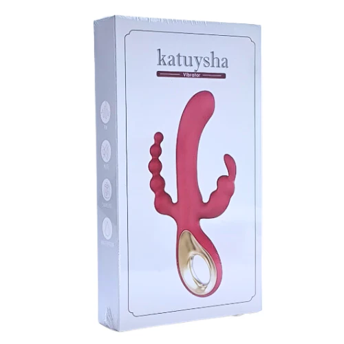 Vibrador rabbit Triple Estímulo Katuysha