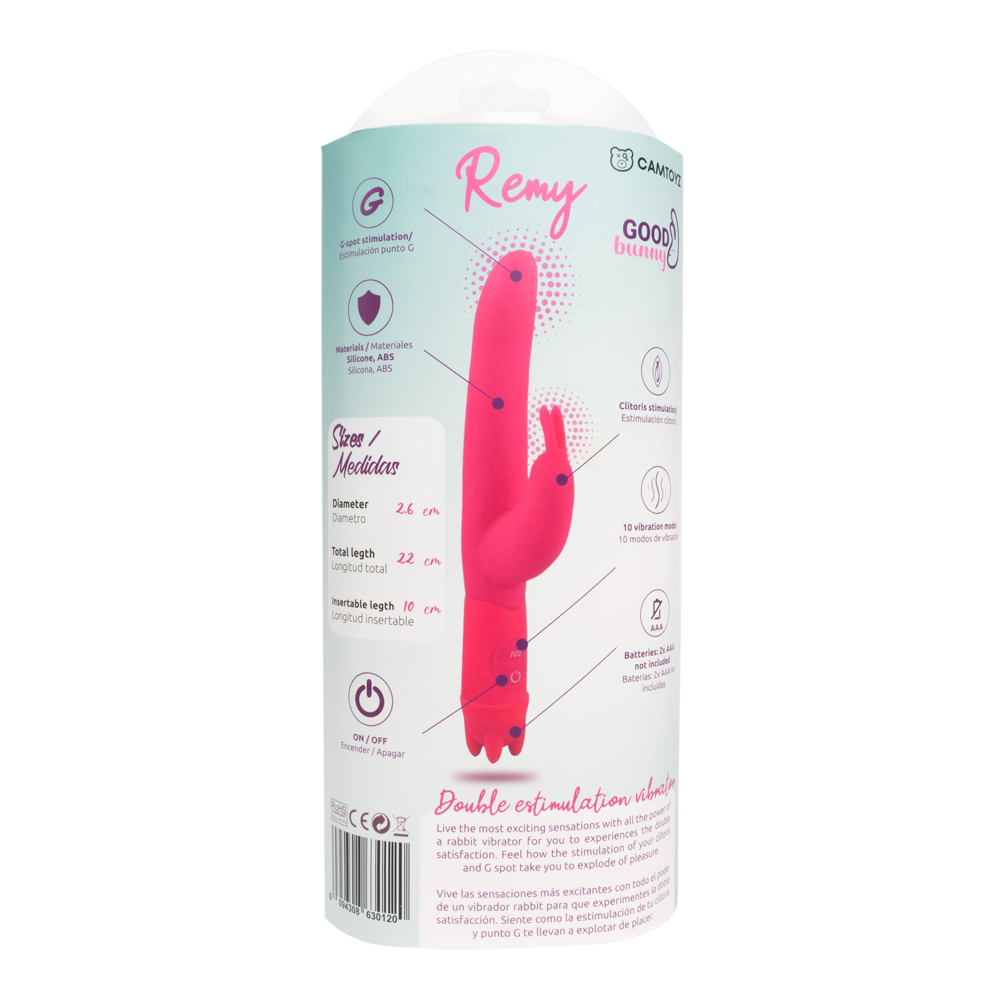 Camtoyz Vibrador Doble Remy