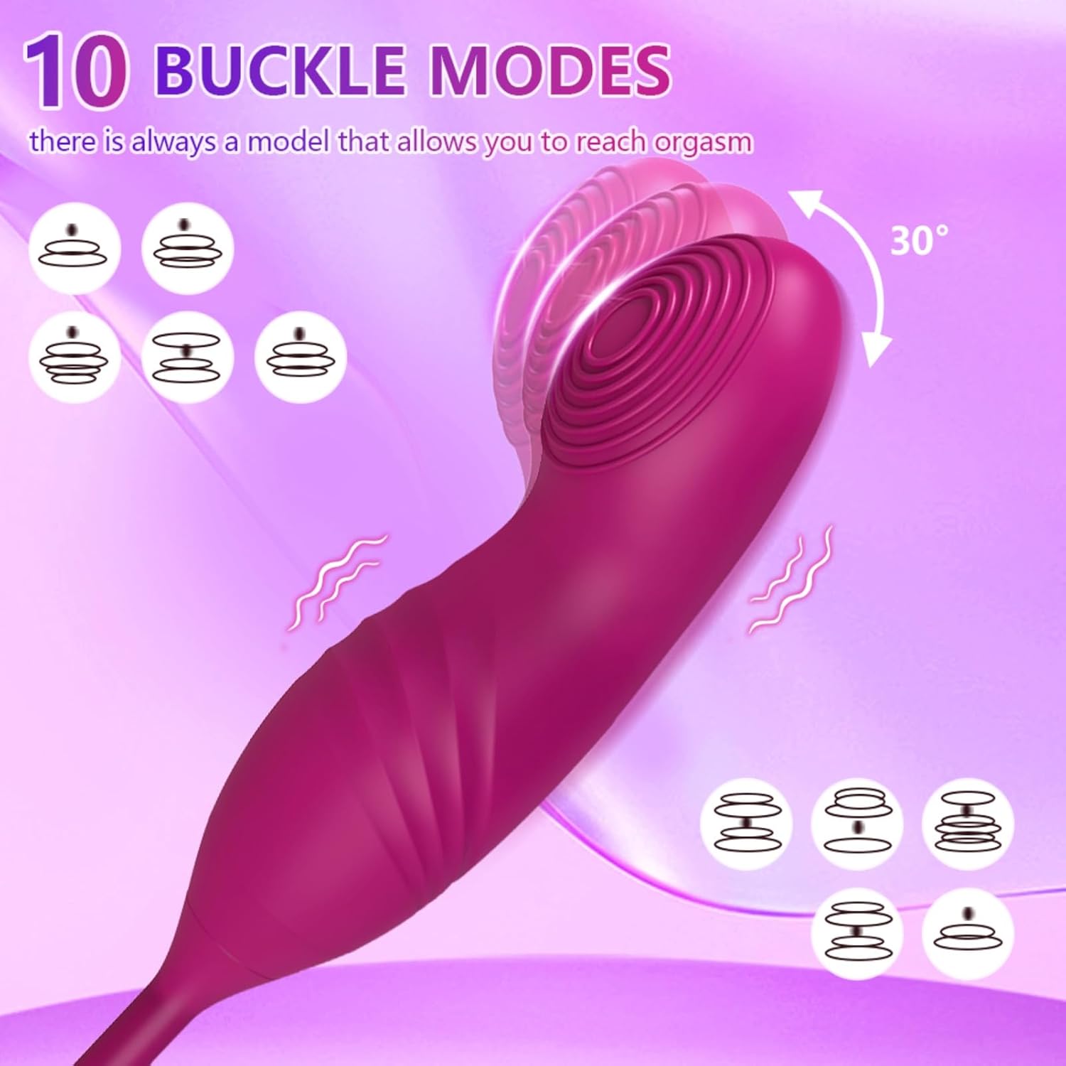 Masajeador Íntimo Rosa Vibrador