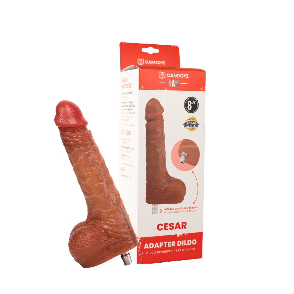 Repuesto Cesar Dildo Ultrarealista  Camtoyz Sex Machine Lovense