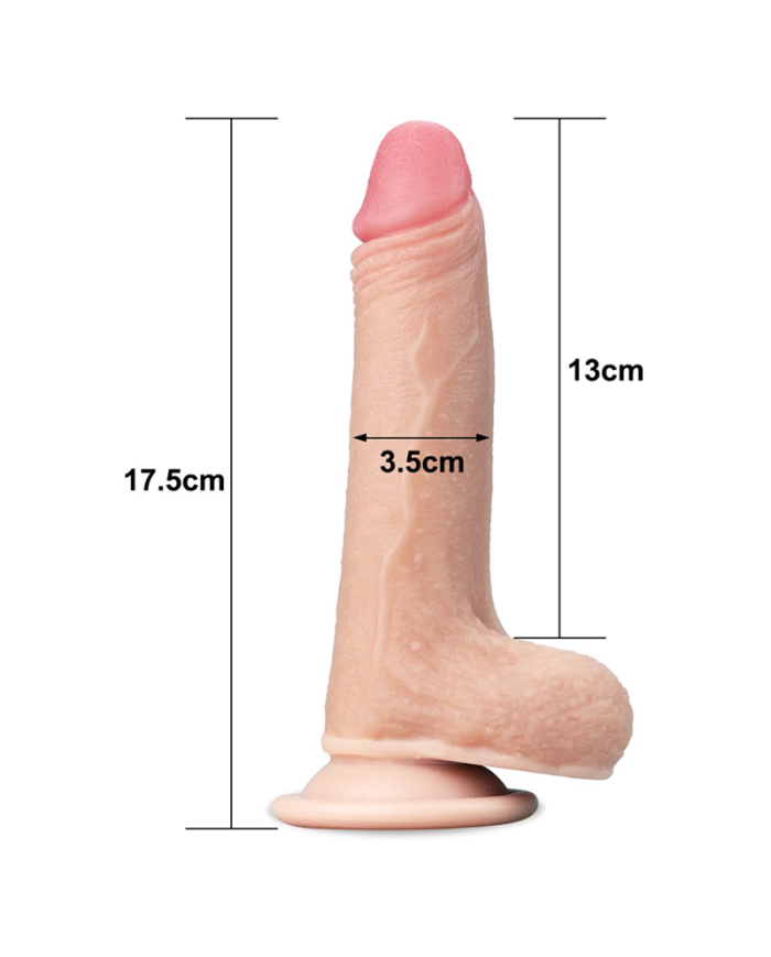 Dildo Realista Sliding-Skin 7"