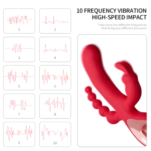 Vibrador rabbit Triple Estímulo Katuysha