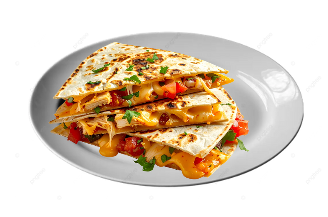 Grilled Chicken Quesadilla / Quesadilla de pollo a la parrilla