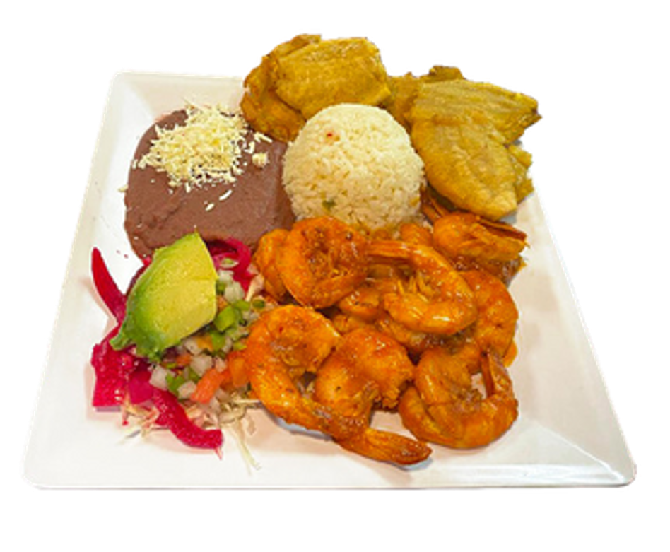 shrimp in garlic sauce / camarones al mojo de ajo