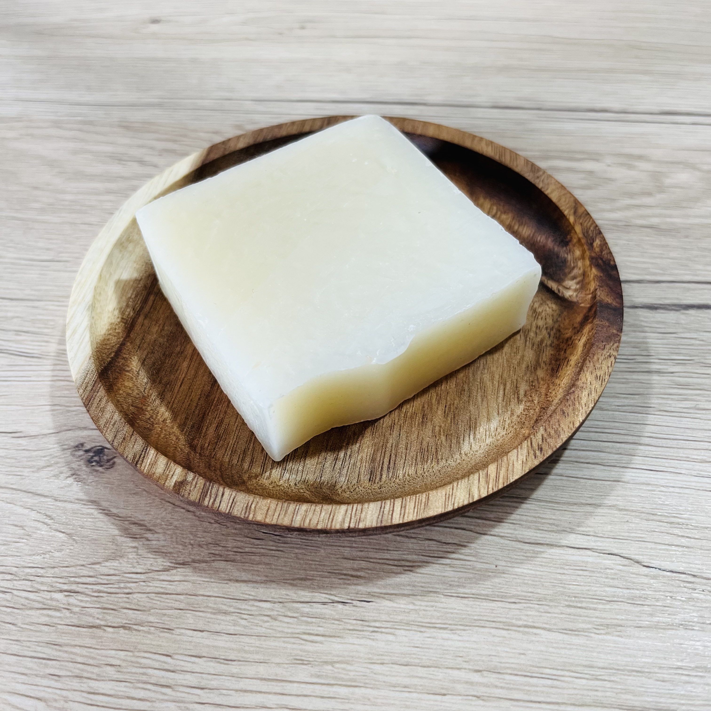 Porte-savon Rond en bois