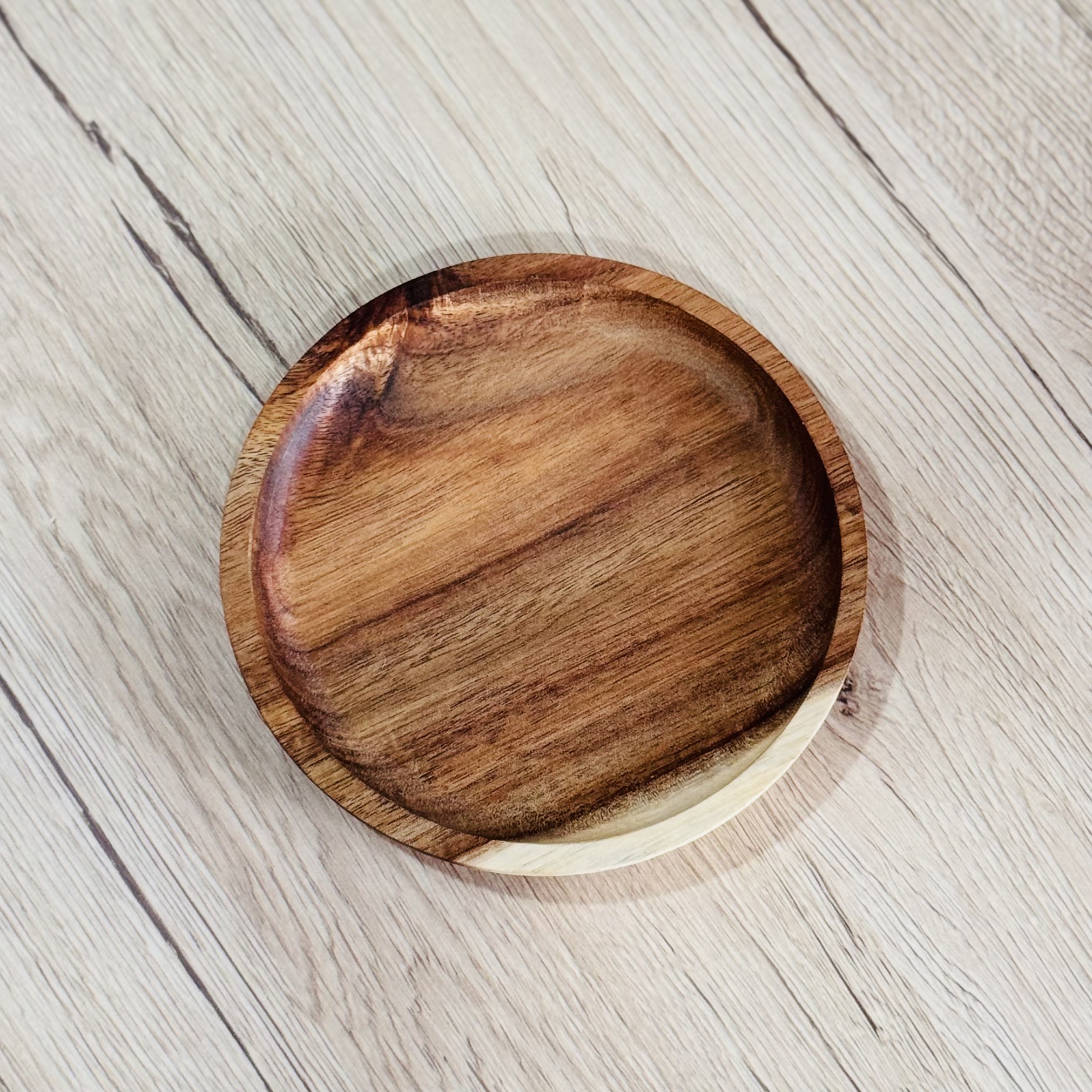 Porte-savon Rond en bois