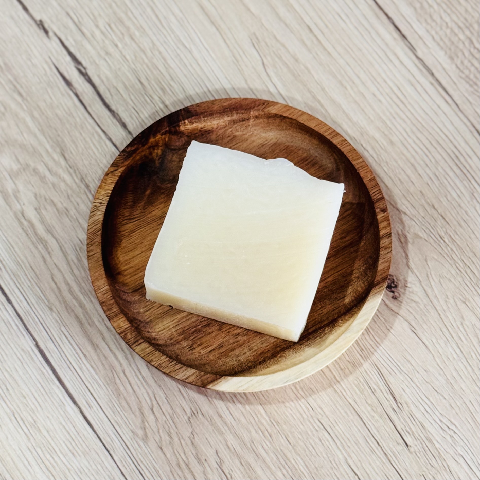 Porte-savon Rond en bois