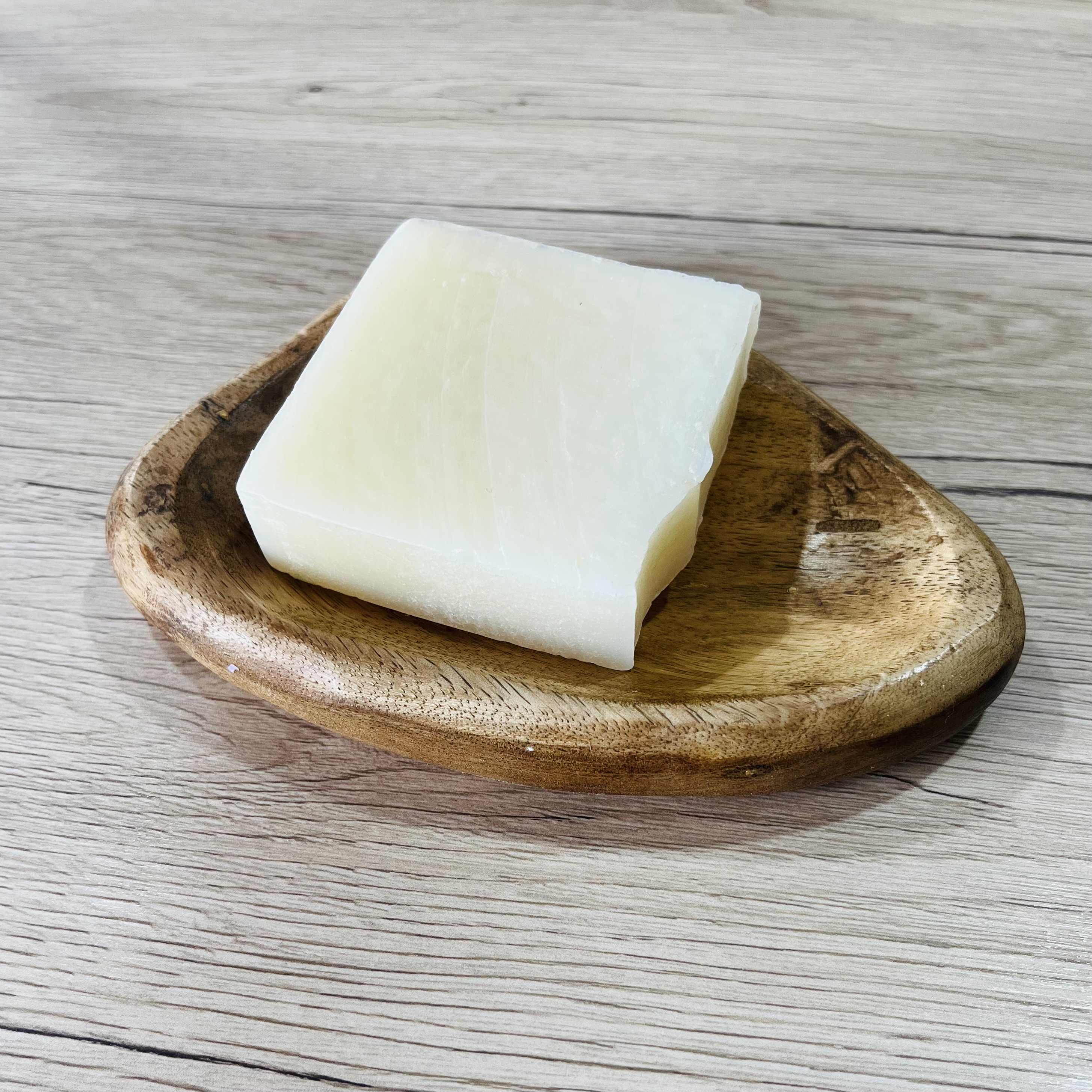 Porte-savon en bois de manguier