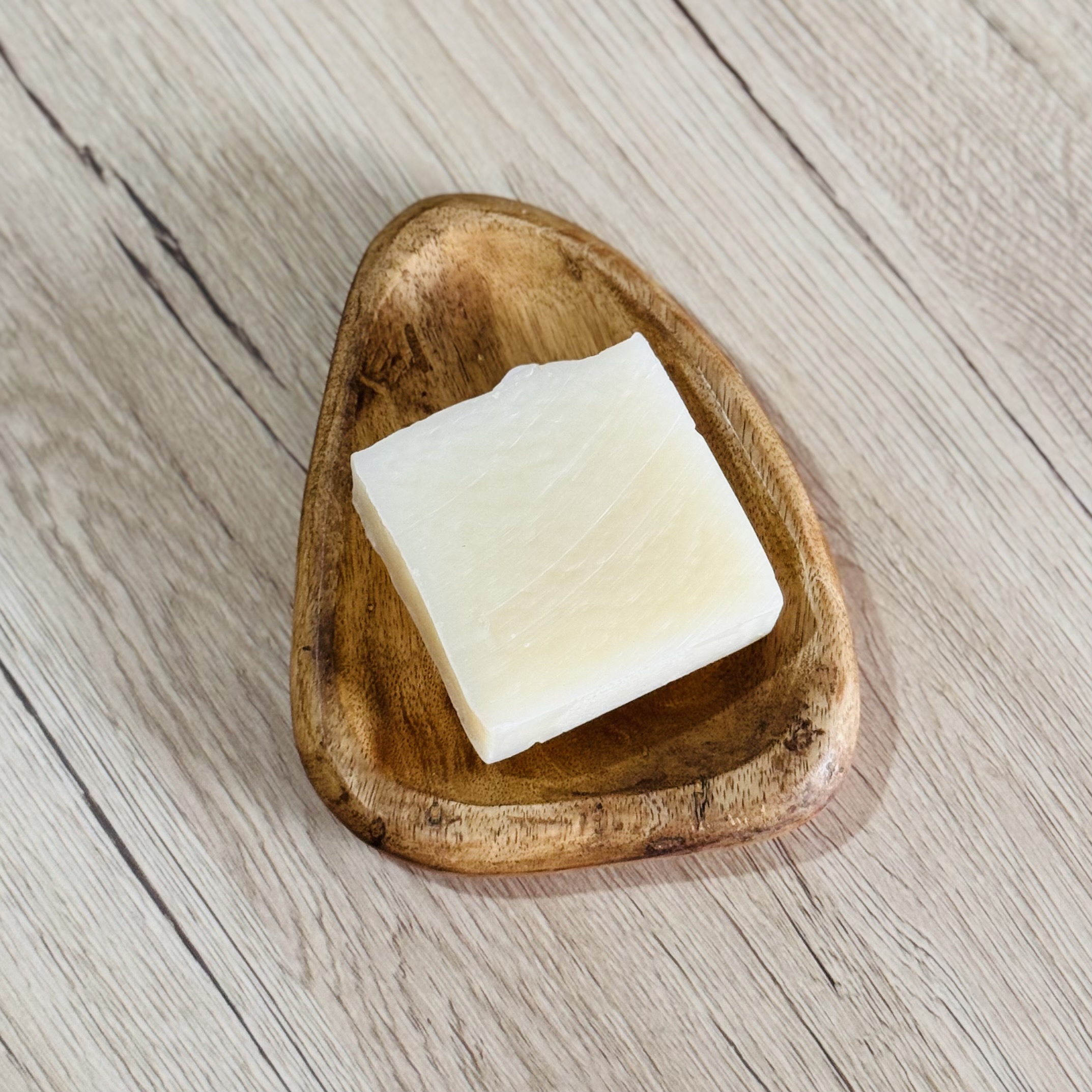 Porte-savon en bois de manguier