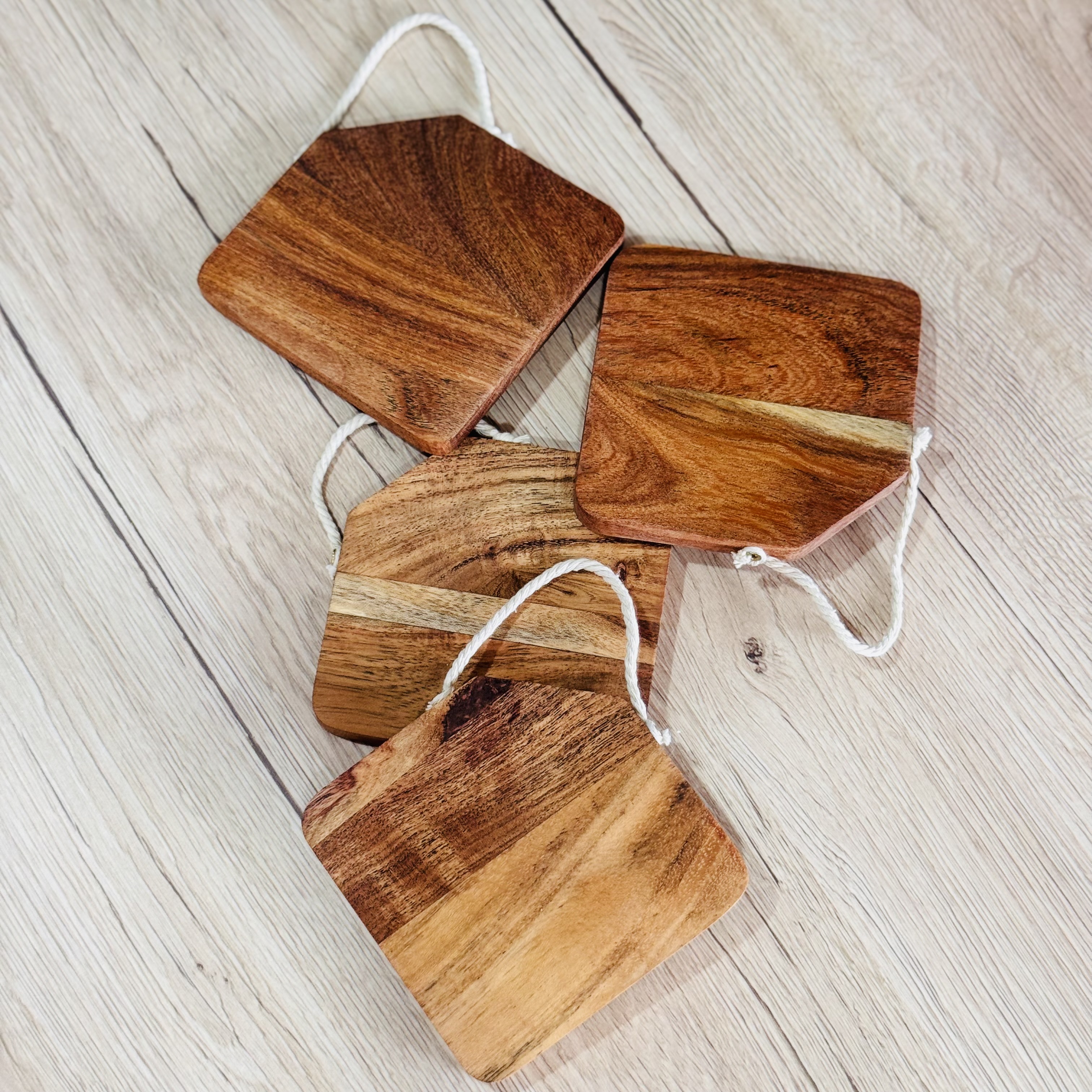 Porte-savon Carré en bois