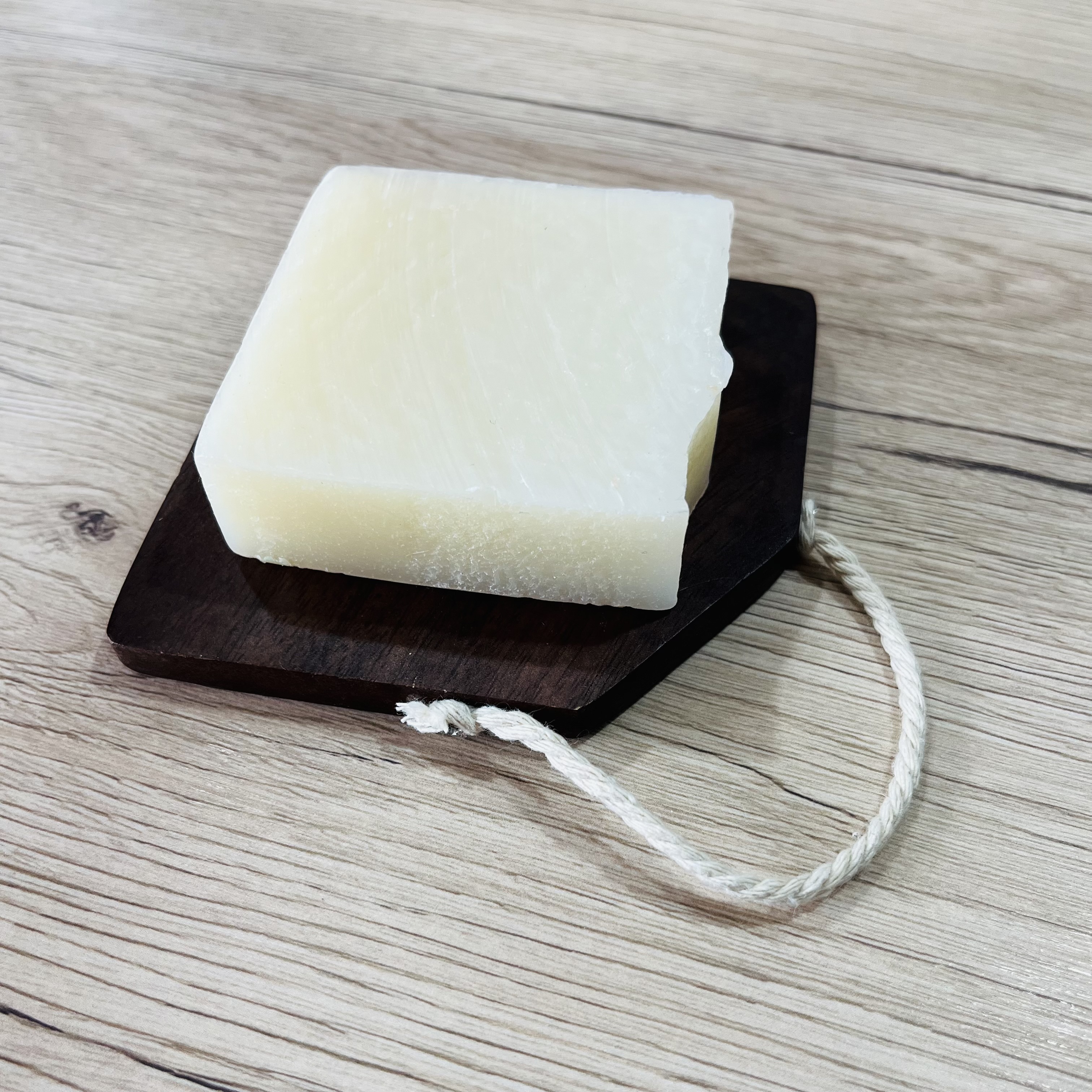 Porte-savon Carré en bois