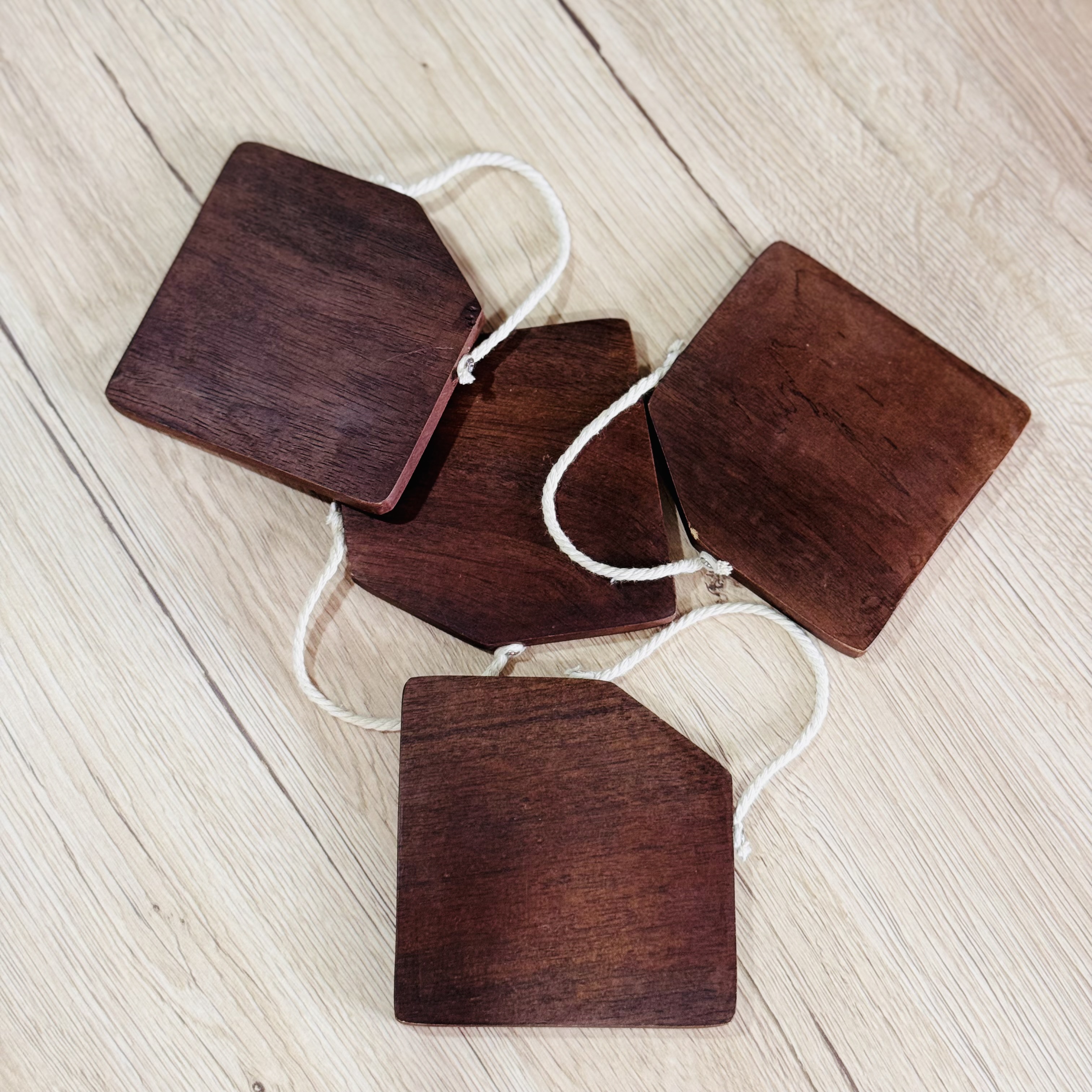 Porte-savon Carré en bois