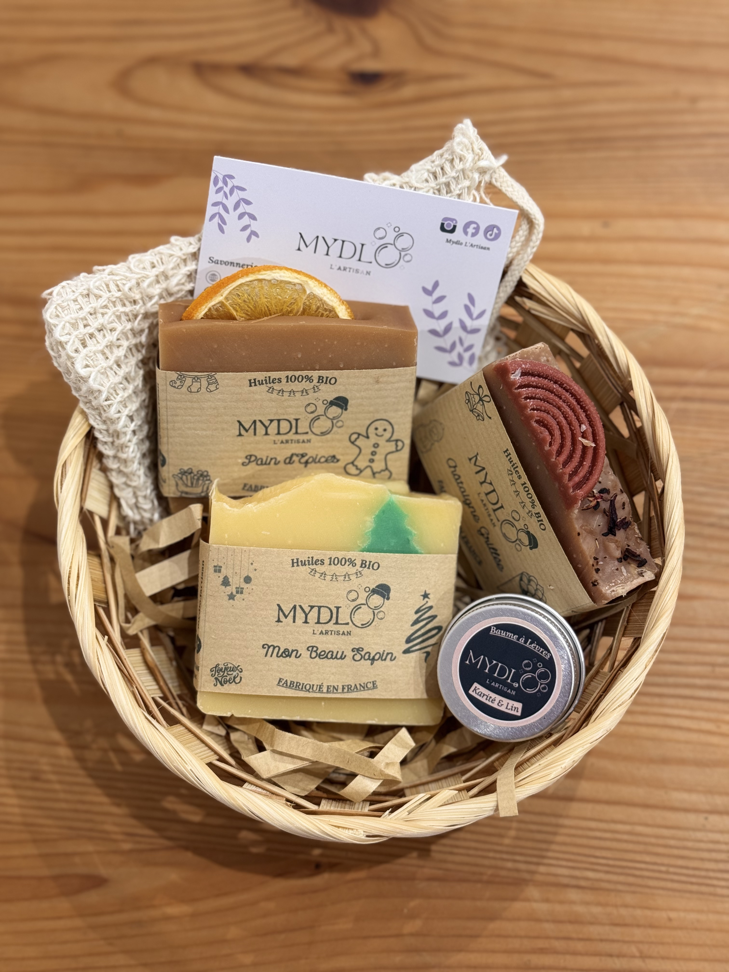 Coffret de savons artisanaux