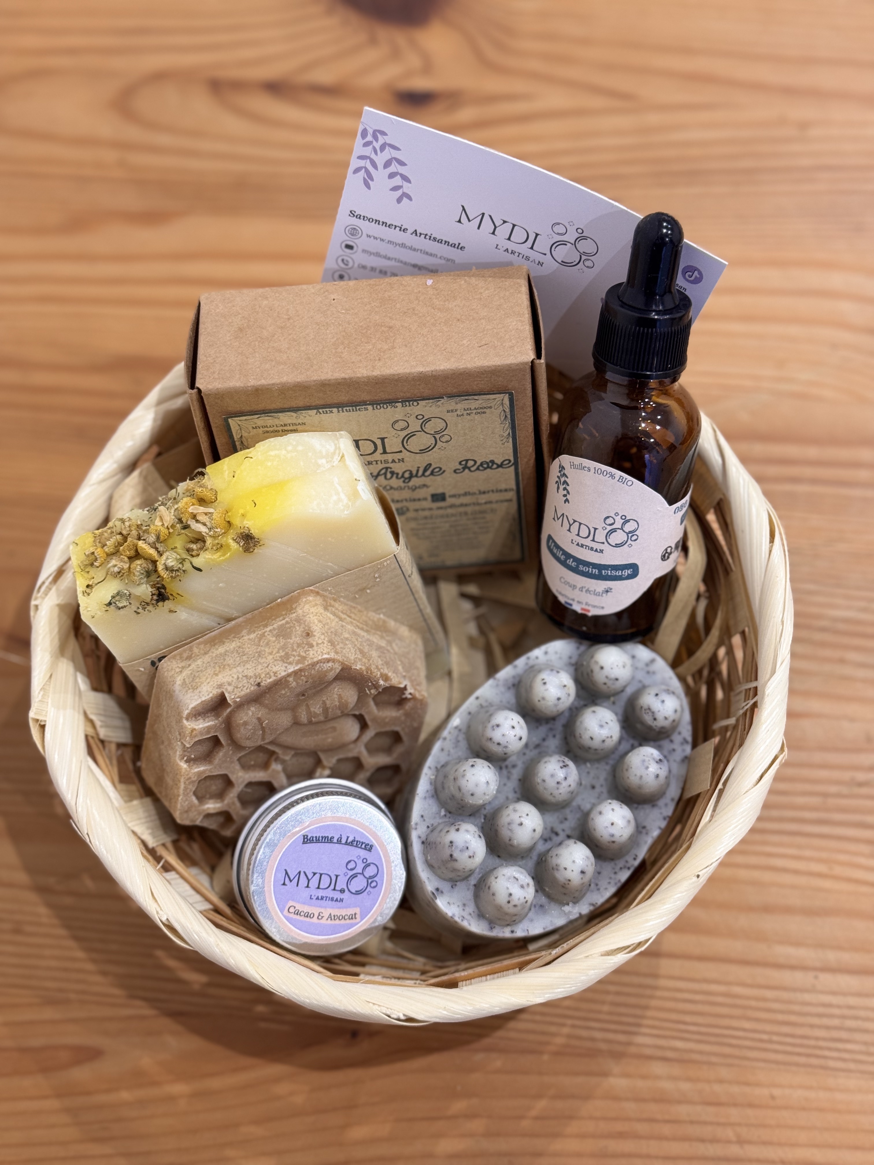 Coffret Bien-Être et son porte savon