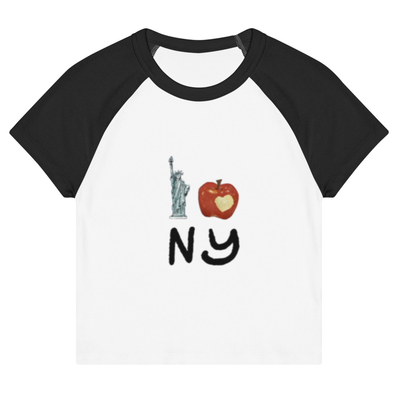 Women’s baby tee " I love NY"