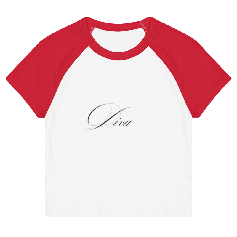 Women’s baby tee "diva"