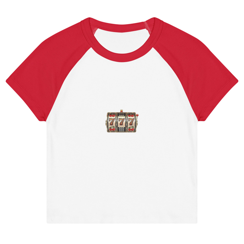 Women’s baby tee "777"