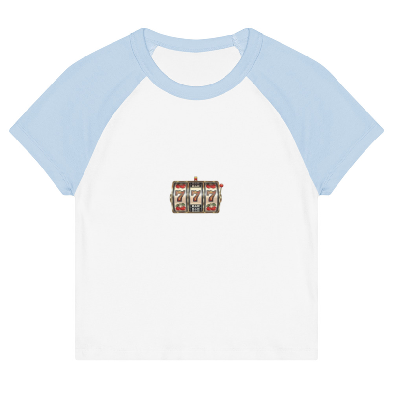 Women’s baby tee "777"