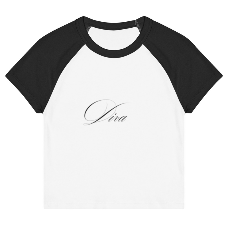 Women’s baby tee "diva"
