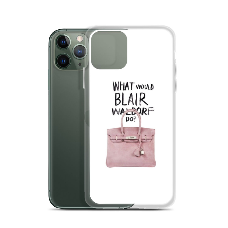 Clear Case for iPhone Blair Birkin